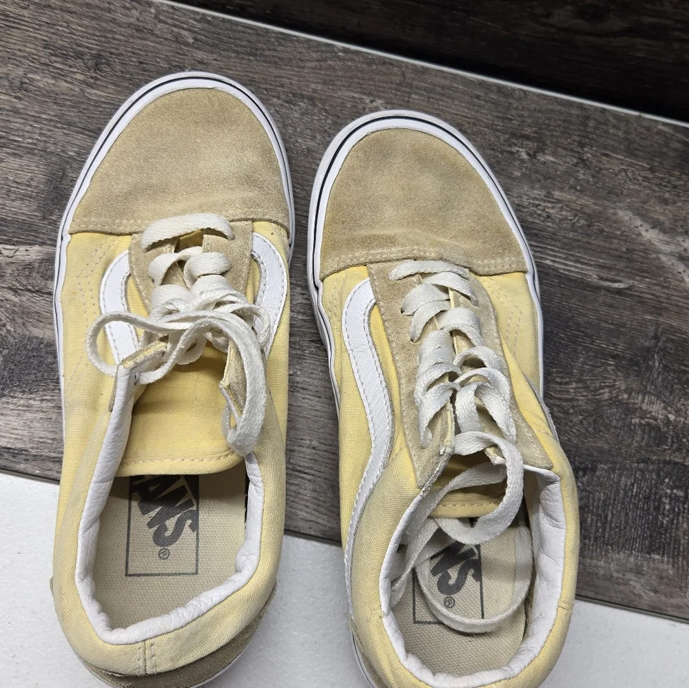 VANS Off The‎ Wall Old Skool Skateboard Shoes 751505 Men's 4 Women's 6.5 Yellow